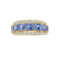 0.5 Ct Midnight Rows Ring