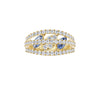 1.1 Ct Blue Whisper Ring