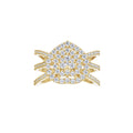 0.9 Ct Heartlines Ring