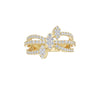 0.8 Ct Flora Bow Ring
