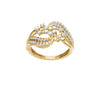 0.6 Ct Tied in Time Ring