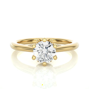 1 Ct Gracebud Round Solitaire