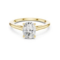1.00 ct Lab-Grown Diamond Oval Engagement Ring