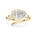 1.22 ct Lab-Grown Diamond Pear Engagement Ring