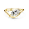 0.87 ct Lab-Grown Diamond Marquise Engagement Ring