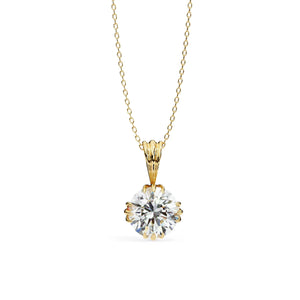 2.1 Ct Celeste Round Solitaire Pendant
