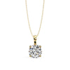 3.1 Ct Velour Cushion Solitaire Pendant