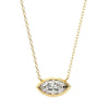 0.7 Ct Marquise Solitaire Pendant