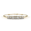 0.4 Ct Gemlink Prism Chain Bracelet