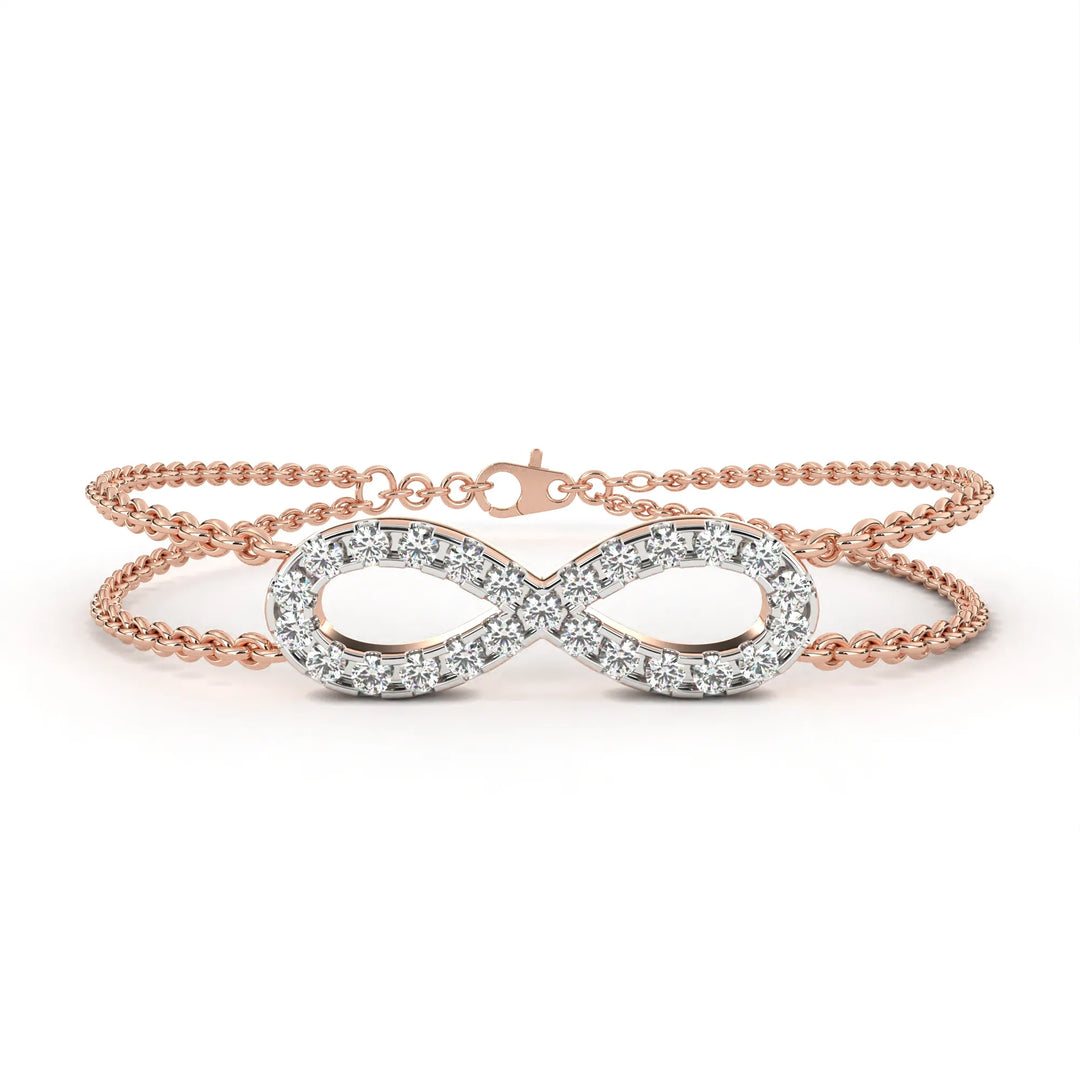 0.4 Ct Daylight Stream Chain Bracelet