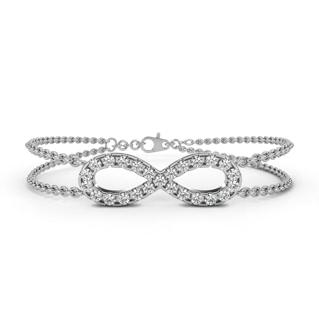 0.4 Ct Daylight Stream Chain Bracelet