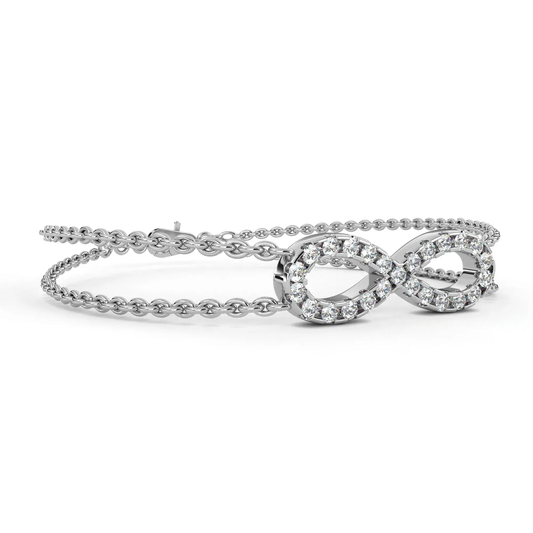 0.4 Ct Daylight Stream Chain Bracelet