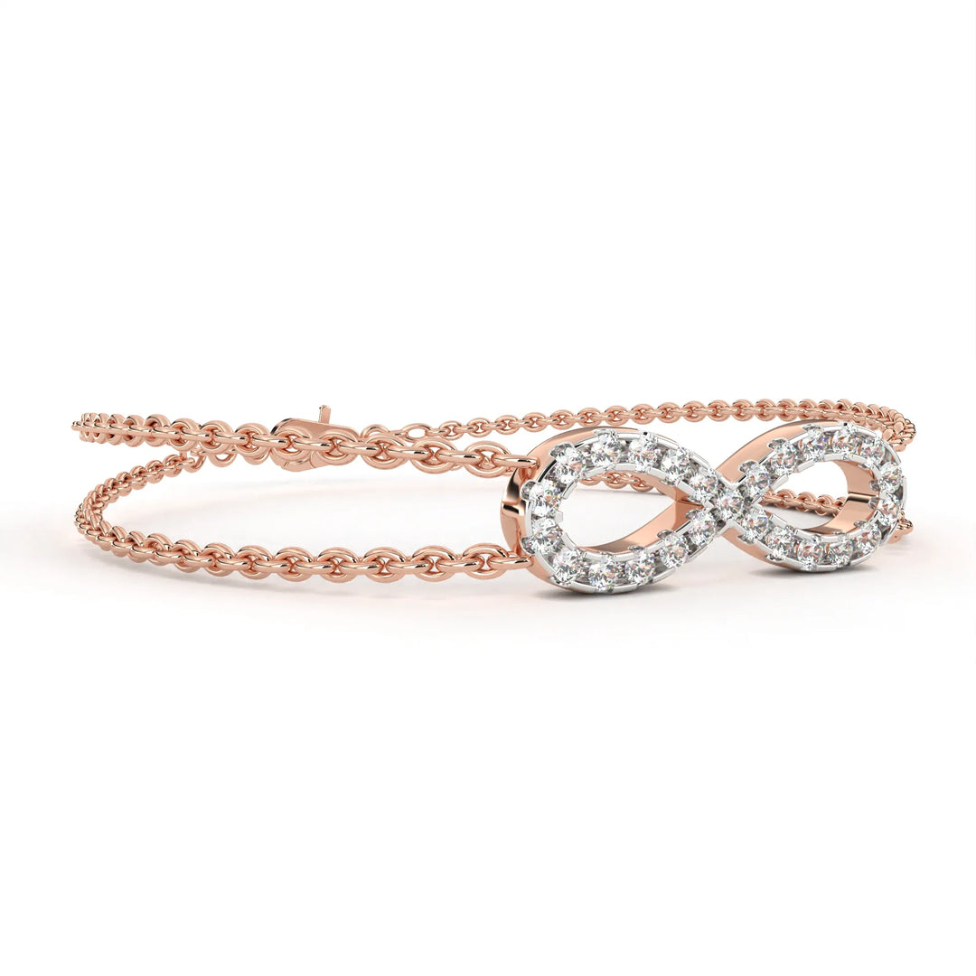 0.4 Ct Daylight Stream Chain Bracelet