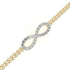 0.4 Ct Daylight Stream Chain Bracelet