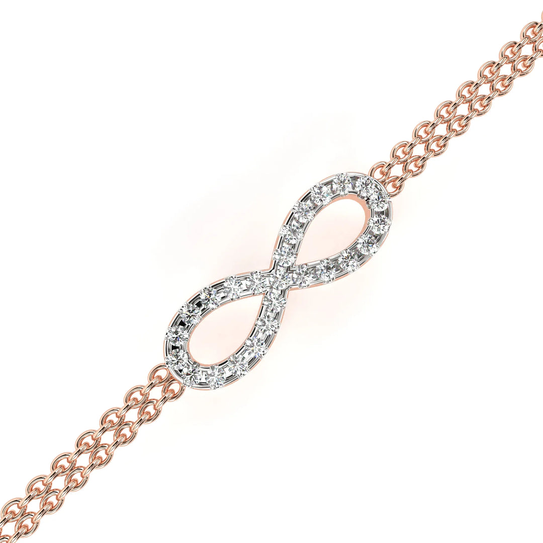 0.4 Ct Daylight Stream Chain Bracelet