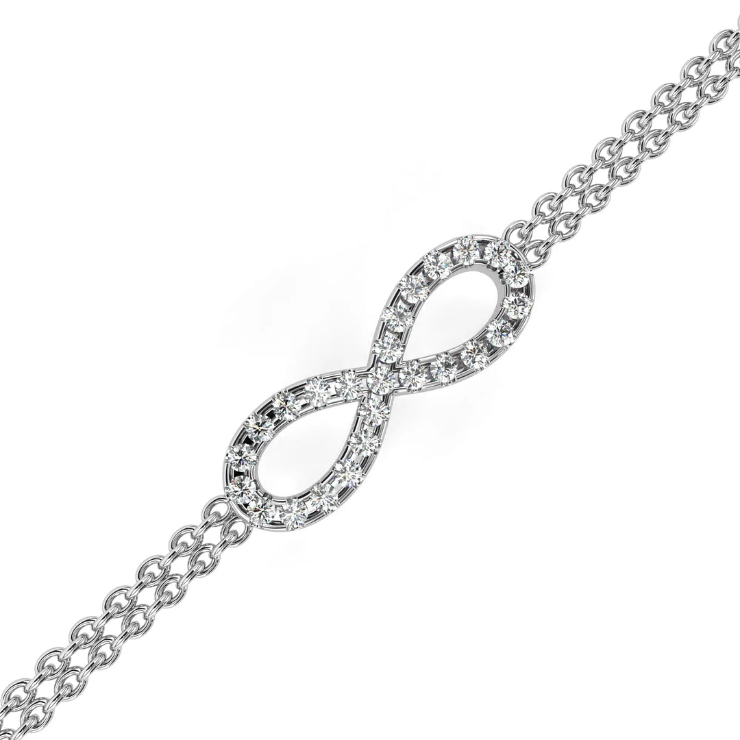 0.4 Ct Daylight Stream Chain Bracelet