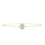 Load image into Gallery viewer, 0.3 Ct Orbit Dot Chain Bracelet
