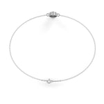 Load image into Gallery viewer, 0.3 Ct Orbit Dot Chain Bracelet
