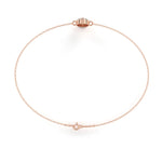 Load image into Gallery viewer, 0.3 Ct Orbit Dot Chain Bracelet
