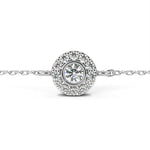 Load image into Gallery viewer, 0.3 Ct Orbit Dot Chain Bracelet
