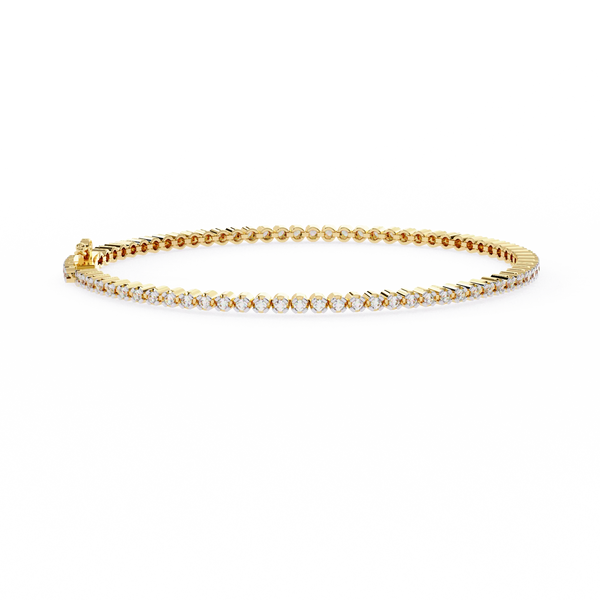1.2 Ct Aurora Line Tennis Bracelet