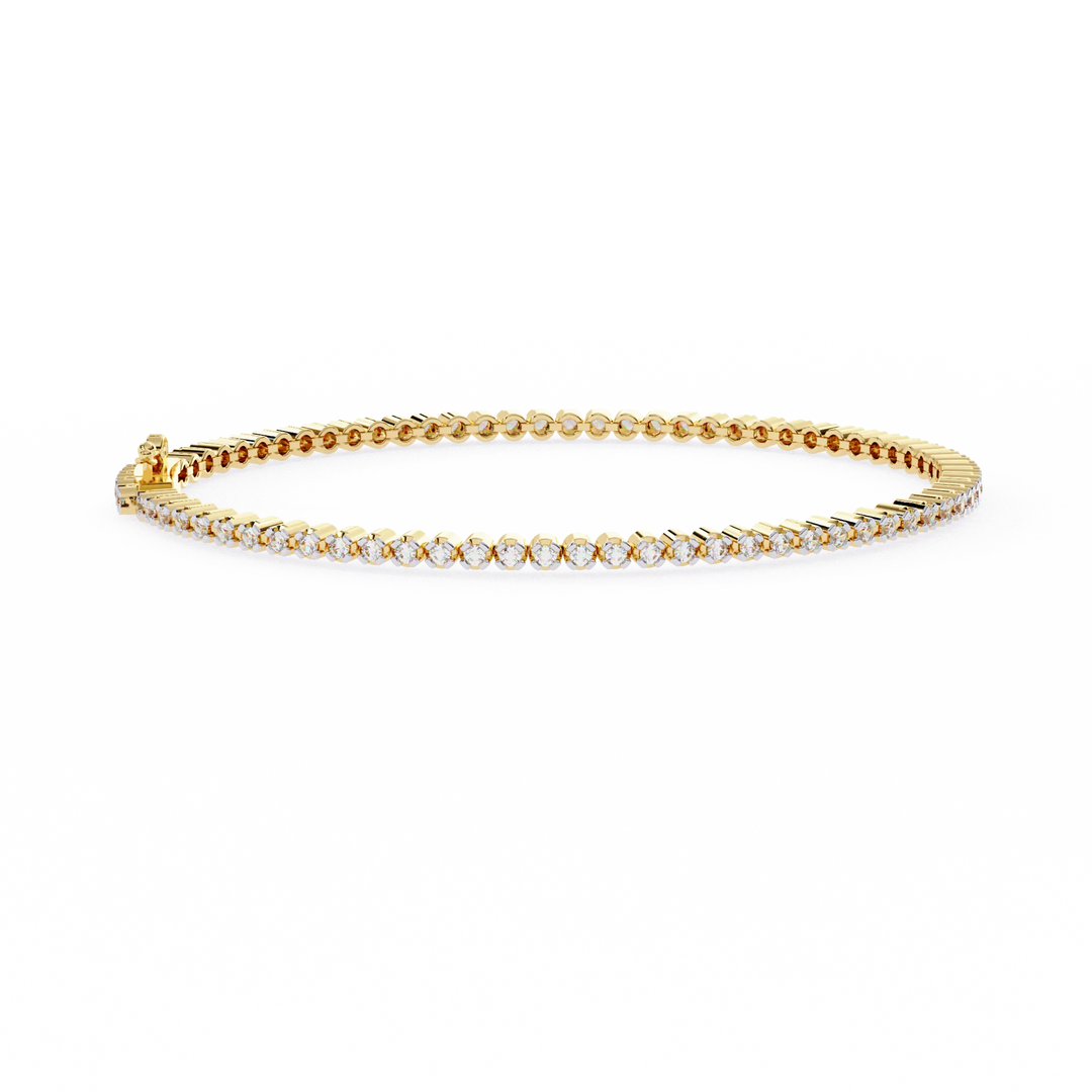 1.2 Ct Aurora Line Tennis Bracelet