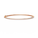 Load image into Gallery viewer, 1.2 Ct Aurora Line Tennis Bracelet
