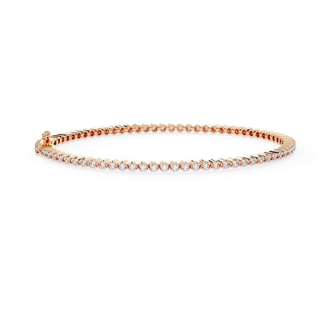 1.2 Ct Aurora Line Tennis Bracelet