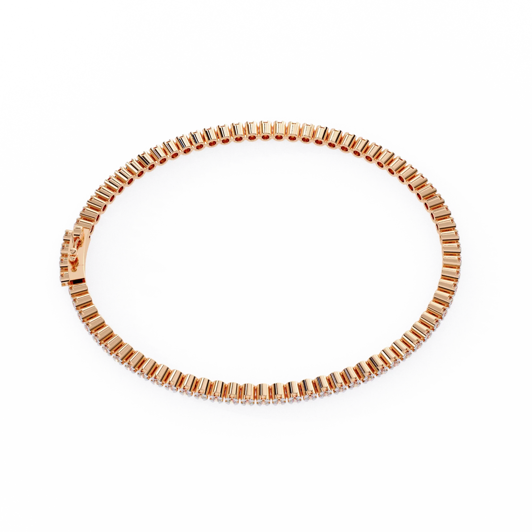 1.2 Ct Aurora Line Tennis Bracelet