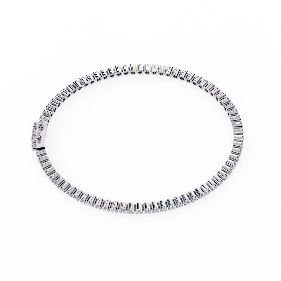 1.2 Ct Aurora Line Tennis Bracelet