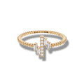 0.15 ct Lab-Grown Diamond Baguette Cut Ring