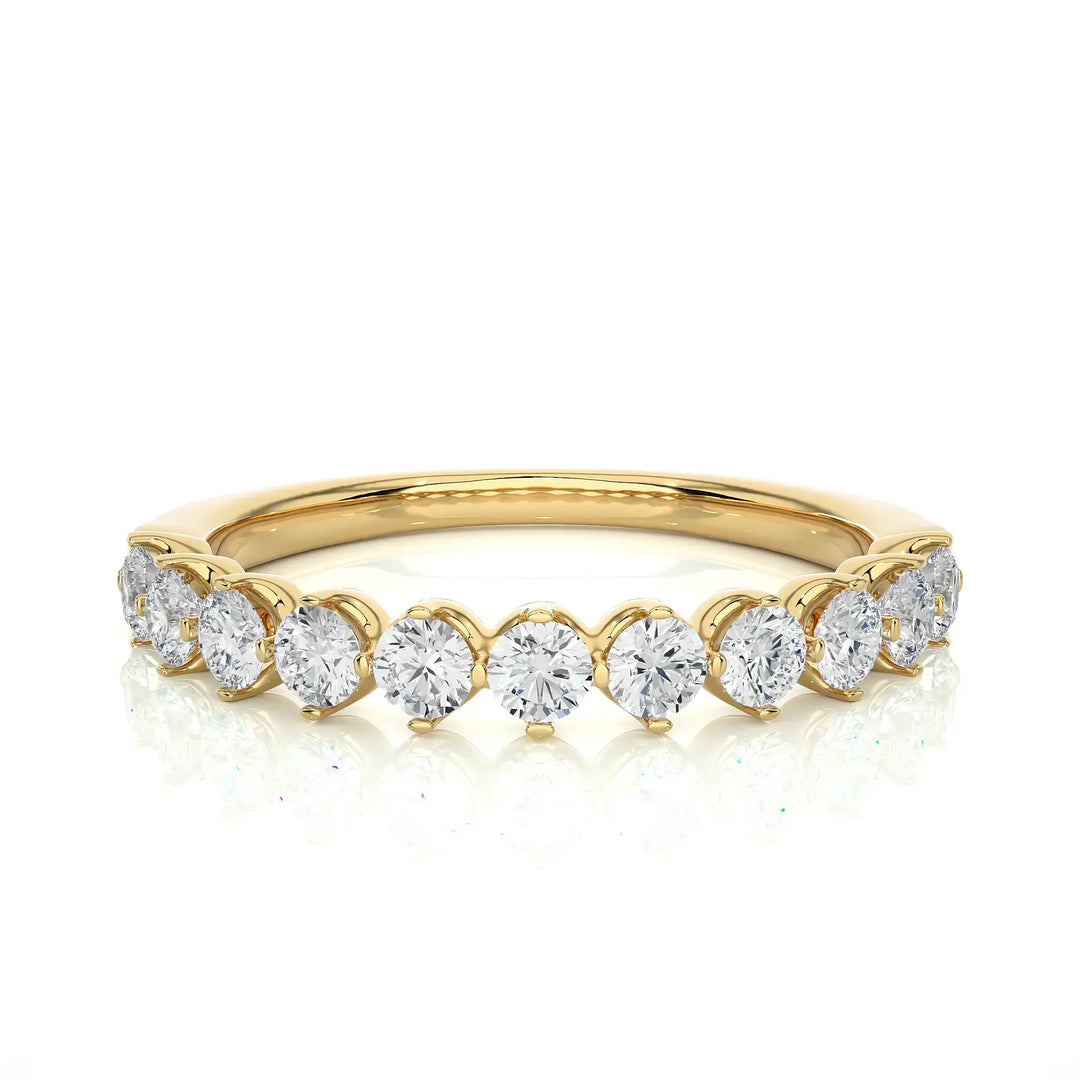 0.5 Ct Sparktrail Round Band